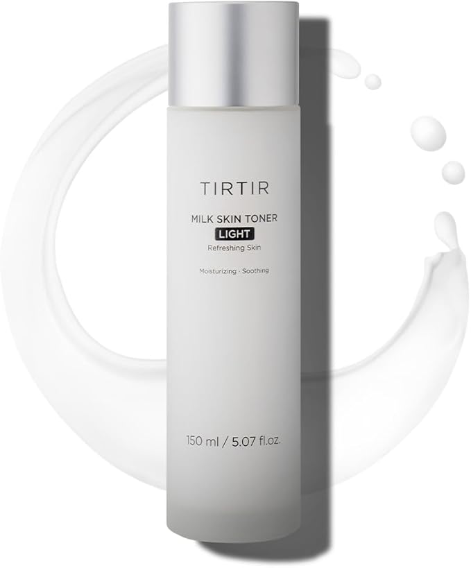 TIRTIR Milk Skin Toner Light, 150ml Search by: Search on ebay Search on Walmart Search on Aliexpress ASIN : B0CW4N7Y6L Submit #5,975 in beauty & personal care # Brand: TIRTIR Model number: ‎EB02 Product information/details