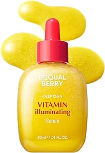 EQQUALBERRY Vitamin Illuminating Serum – Brightening Vitamin C Serum with Niacinamide